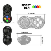 OEM Werbe Kunststoff Kreative Gamepad Hand Zappeln Pad Spielzeug